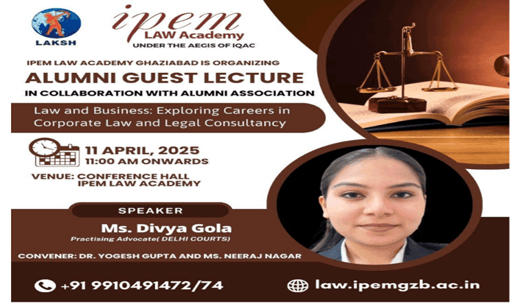 Alumni Guest Lecture on Law & Business: Exploring careers on corporate law and legal consultancy