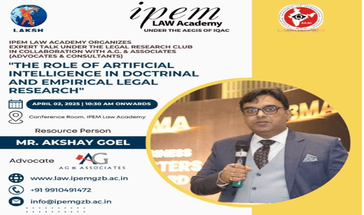Expert Talk on Role of AI in Doctrinal and Empirical Legal Research
