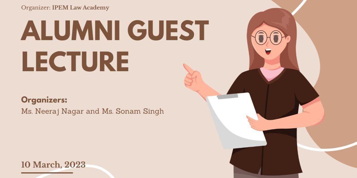 Alumni Guest Lecture on Fundamental Rights by Ms. Rashmi