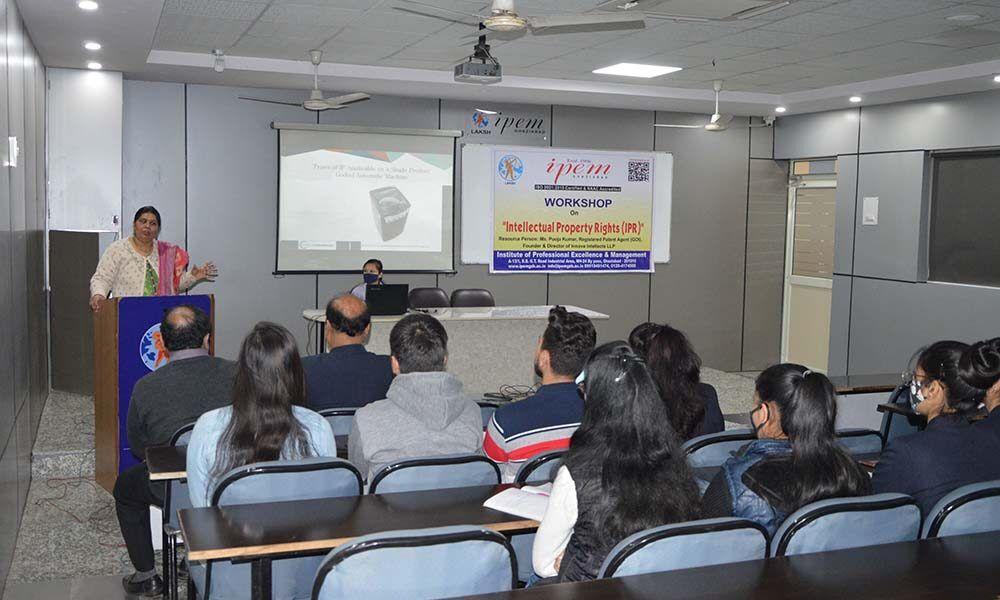 Workshop on “Intellectual Property Right”