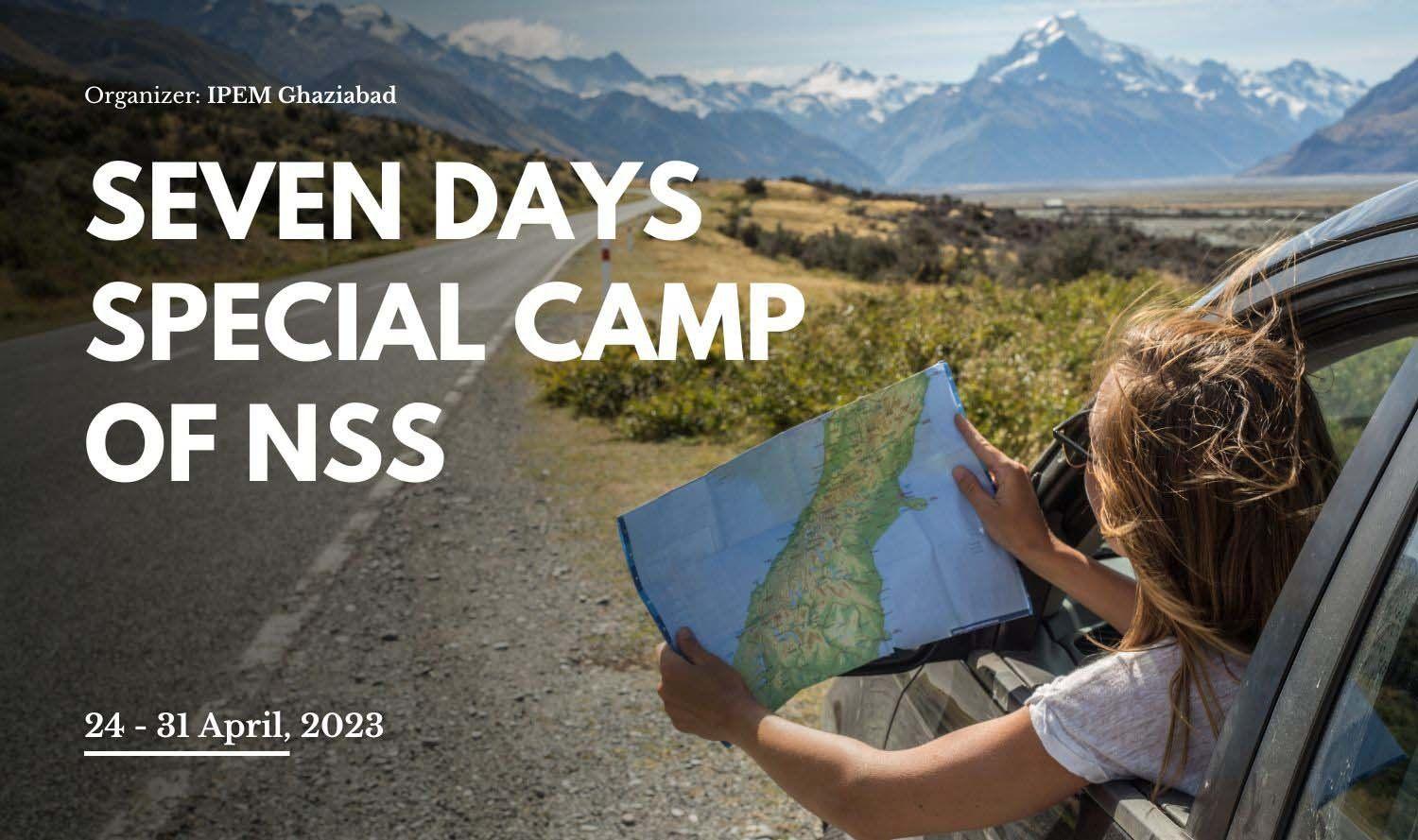 Seven Days Special NSS Camp - Activity Report