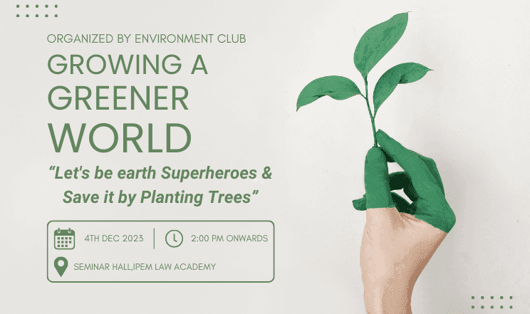 Growing a Greener World
