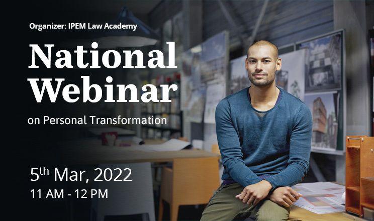 Webinar on Personal Transformation