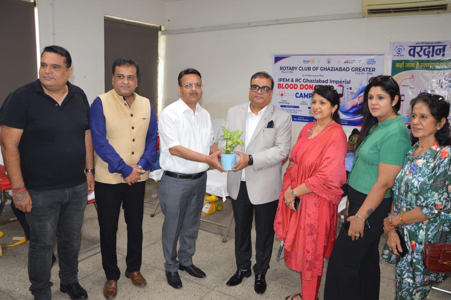 Blood Donation Camp Organised at IPEM College