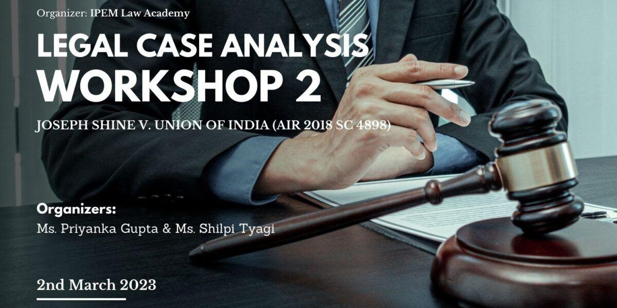 Legal Case Analysis – Workshop 2