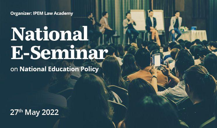 National E-Seminar on National Education Policy