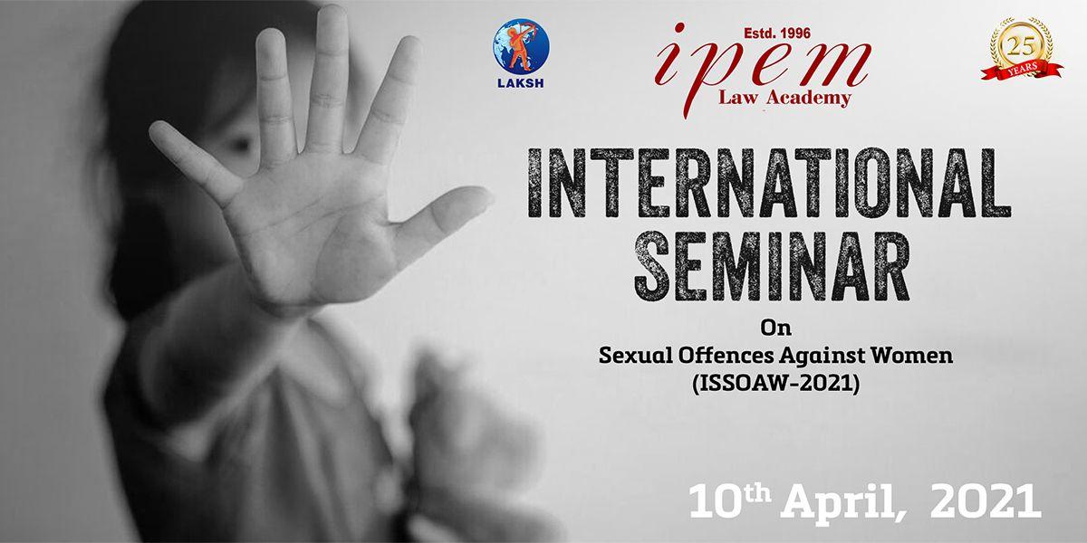 “Sexual Offences Against Women” (ISSOAW 2021)