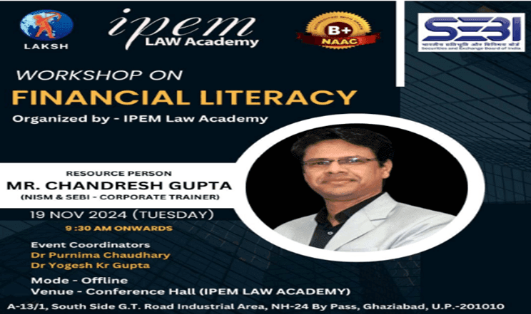 Workshop on Financial Literacy