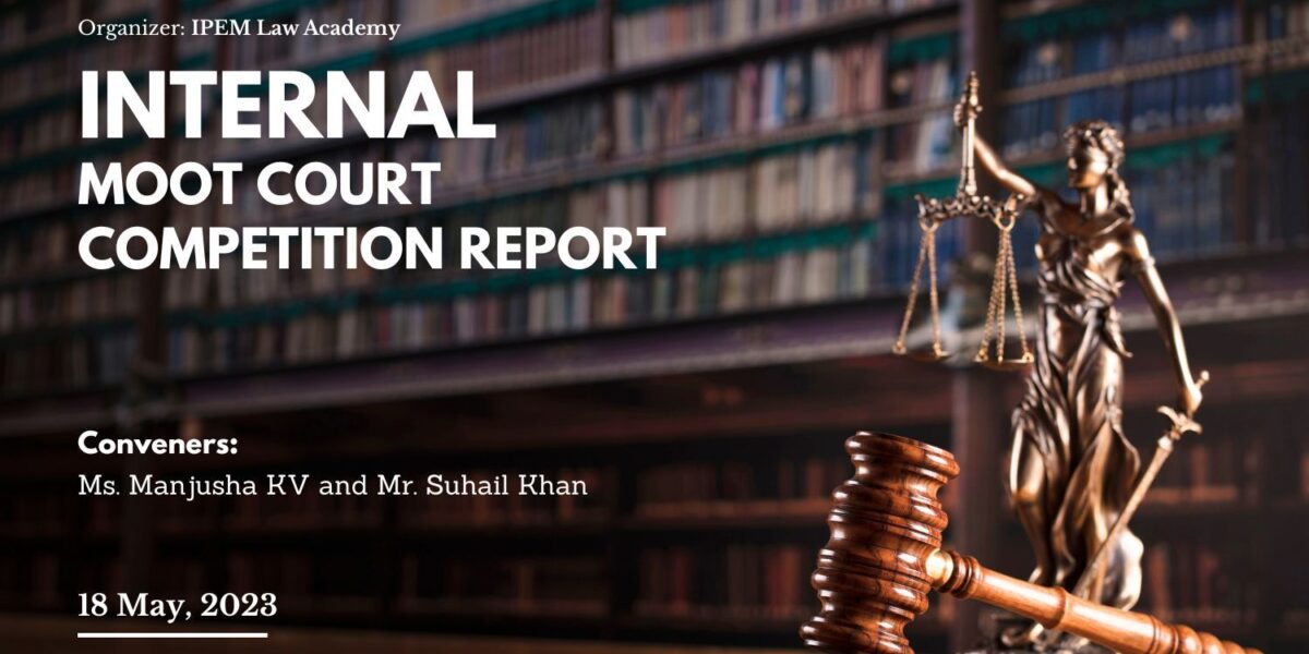 International Moot Court Competition 2023- Activity Report