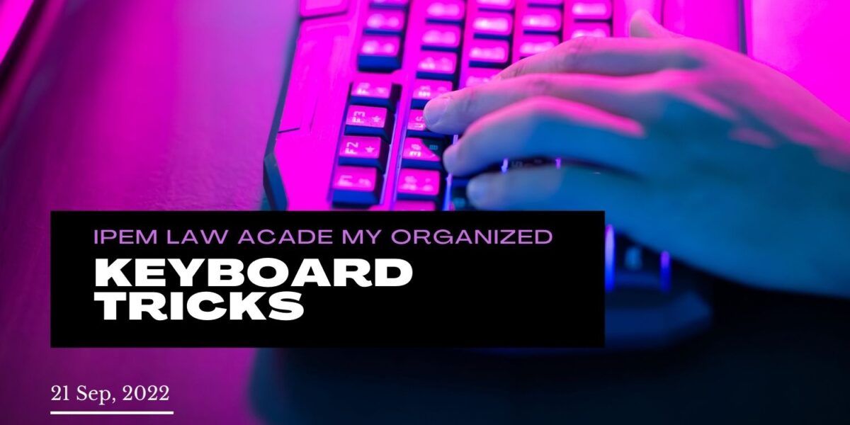 Keyboard Tricks