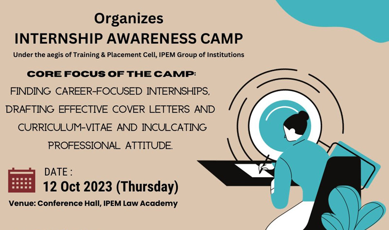 Internship Awareness Camp