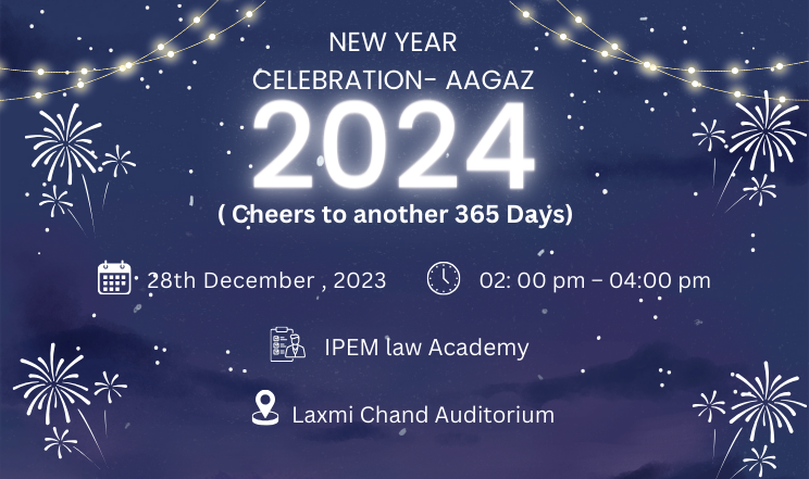 NEW YEAR CELEBRATION- AAGAZ 2024